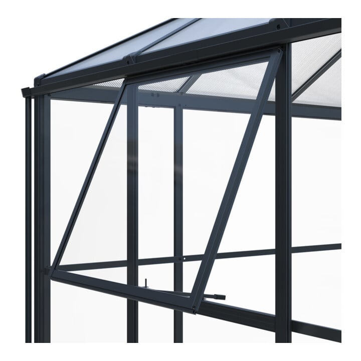 Westmann Gewächshaus Suprema XL 284 x 421 x 262cm Schwarz