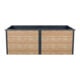 Westmann Hochbeet Primus XL 100 x 200 x 77cm Anthrazit