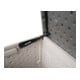 Westmann Kunststof Tuinbox Alba 380 L Crème 63 x 128 x 64 cm