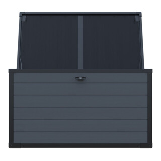 Westmann Kunststof Tuinbox Silva 570L Antraciet XXL 74 x 150 x 66 cm