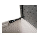 Westmann Kunststoff Gartenbox Alba 380 L Creme 63 x 128 x 64 cm