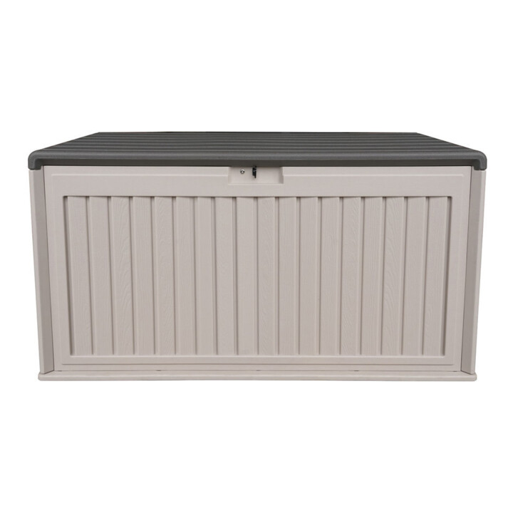 Westmann Kunststoff Gartenbox Alba 380 L Creme 63 x 128 x 64 cm