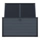 Westmann Kunststoff Gartenbox Silva 570L Anthrazit XXL 74 x 150 x 66cm