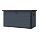 Westmann Kunststoff Gartenbox Silva 570L Anthrazit XXL 74 x 150 x 66cm