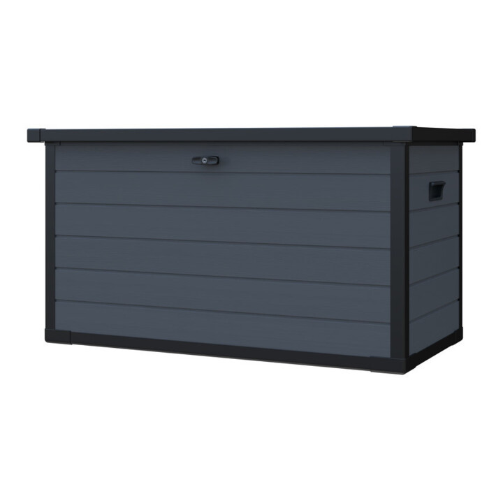 Westmann Kunststoff Gartenbox Silva 570L Anthrazit XXL 74 x 150 x 66cm