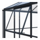 Westmann Kweekkas Suprema XL 284 x 421 x 262 cm Zwart