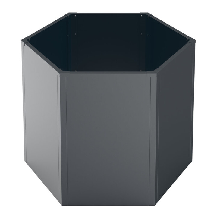 Westmann Metall Hochbeet Varia 77 6-eckig Anthrazit 100 x 100 x 77cm
