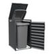 Westmann Mülltonnenbox Lacina 1x 240 L 80 x 68 x 116 cm