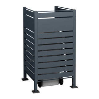 Westmann Mülltonnenverkleidung Planum 1x 240L 90 x 90 x 150cm