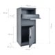 Westmann Paketbox Pepe 39 x 50 x 114 cm Anthrazit