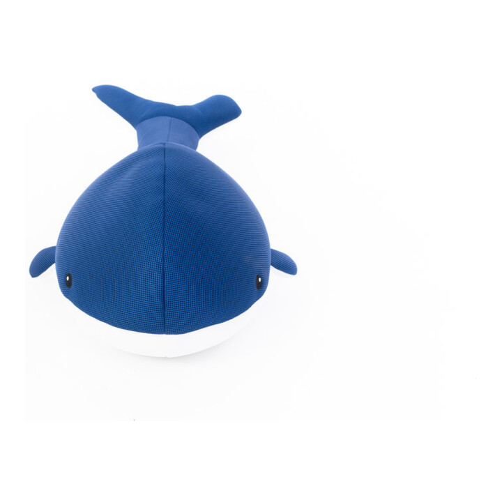 Westmann Pouf de sol animal flottant Baleine 104 × 50 × 30 cm bleu