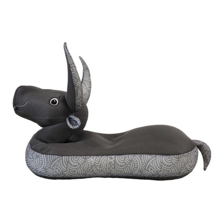 Westmann Pouf et animal flottant Taureau Noir 34 × 89 × 64 cm