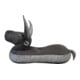 Westmann Sitzsack & Schwimmtier Stier Schwarz 34 x 89 x 64cm