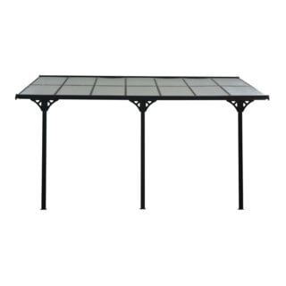 Westmann Terrassenüberdachung Bruce 435 300x435x270cm schwarz