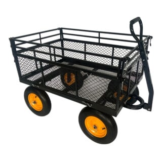 Westmann Transportwagen Transio schwarz 76 x 130 x 86cm