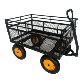 Westmann Transportwagen Transio zwart 76 x 130 x 86 cm