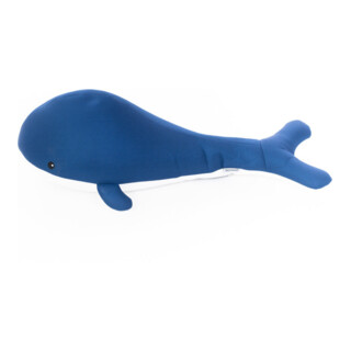 Westmann Zitzak Zwemdier Wal 104 x 50 x 30 cm blauw