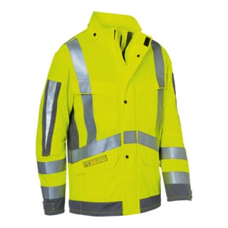 Wetterjacke PROTECTIQ HIGH VIS ARC2 PSA 3 warngelb/anthrazit Form 1395 Größe L
