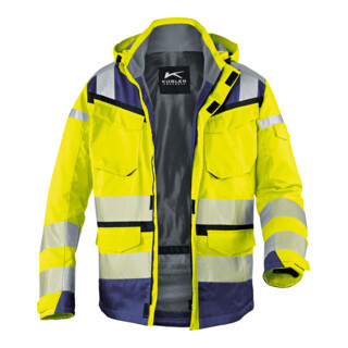 Wetterjacke REFLECTIQ SYMPATEX® PSA 2 warngelb/dunkelblau Form 1307 Größe 4XL