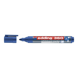 Whiteboardmarker 360 blau Strich-B.1,5-3mm Rundspitze