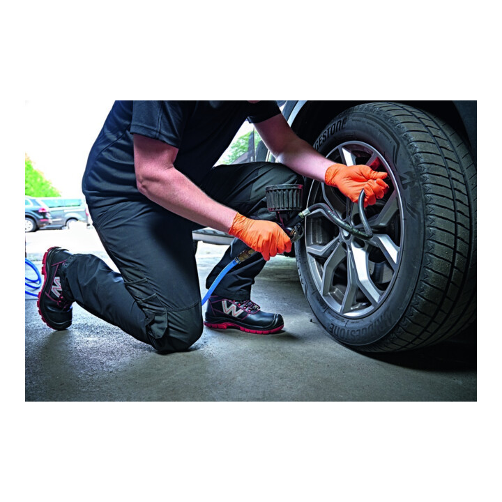 WICA Bottes de protection CANELLI Noir/rouge, S3 SR ESD Taille 37