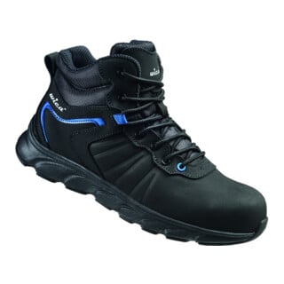 WICA Bottines à lacets MATHI Noir, Bleu, S3 SRC T. 38