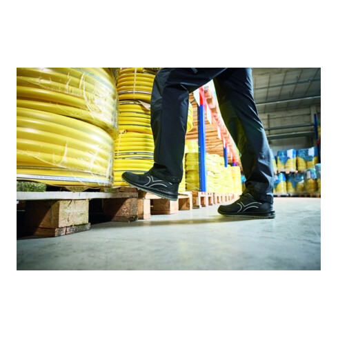 WICA Halbschuh SASSNITZ NUOVO Schwarz/grau, S1P SR ESD Gr. 44