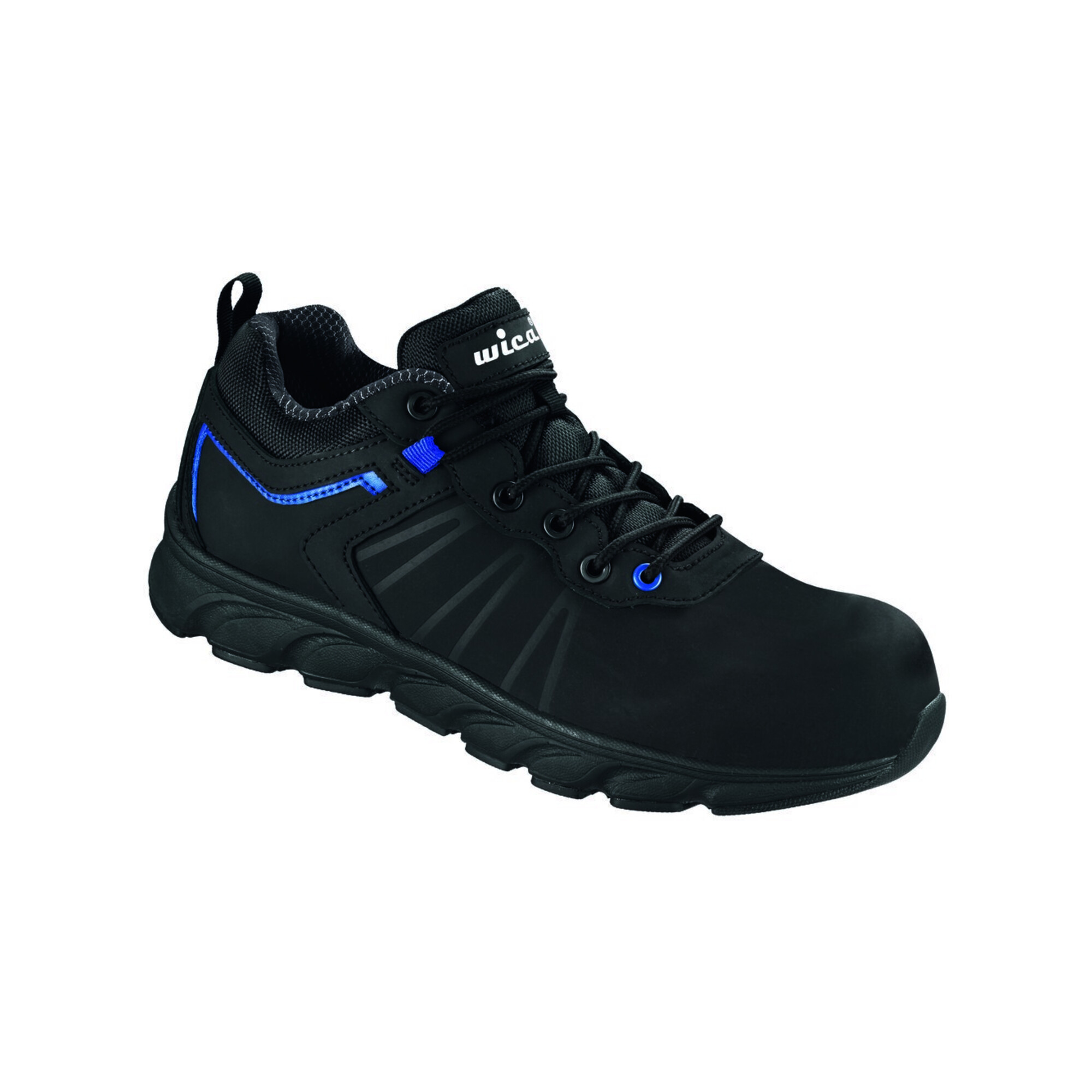 WICA Halbschuh VEZZO Schwarz, Blau, S3 SRC Gr. 36 ; Feldtmann