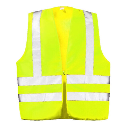 WICATEX Gilet de sécurité, BW-MG, EN 20471, jaune, T. L