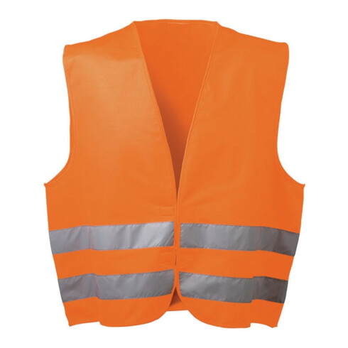 WICATEX Gilet de sécurité, PVC, EN 471, taille unique, orange