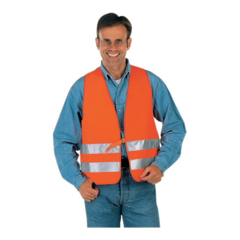 WICATEX Warnweste, BW-MG, Einheitgröße, orange