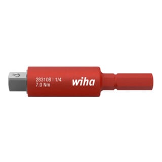 Wiha adapter slimVario electric voor 1/4 inch steeksleutel 6 mm