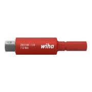 Wiha adapter slimVario electric voor 1/4 inch steeksleutel 6 mm