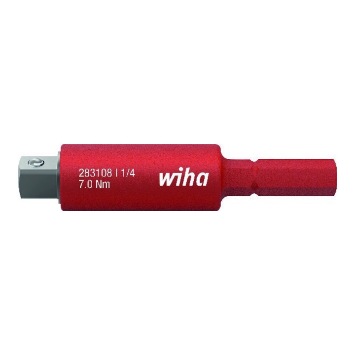 Wiha adapter slimVario electric voor 1/4 inch steeksleutel 6 mm