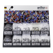 Wiha Aderendhülsen Display Farbcode 1 (FR), 0,5 - 10 mm² in Polybeutel und 0,5 - 16 mm² in Streudose-1