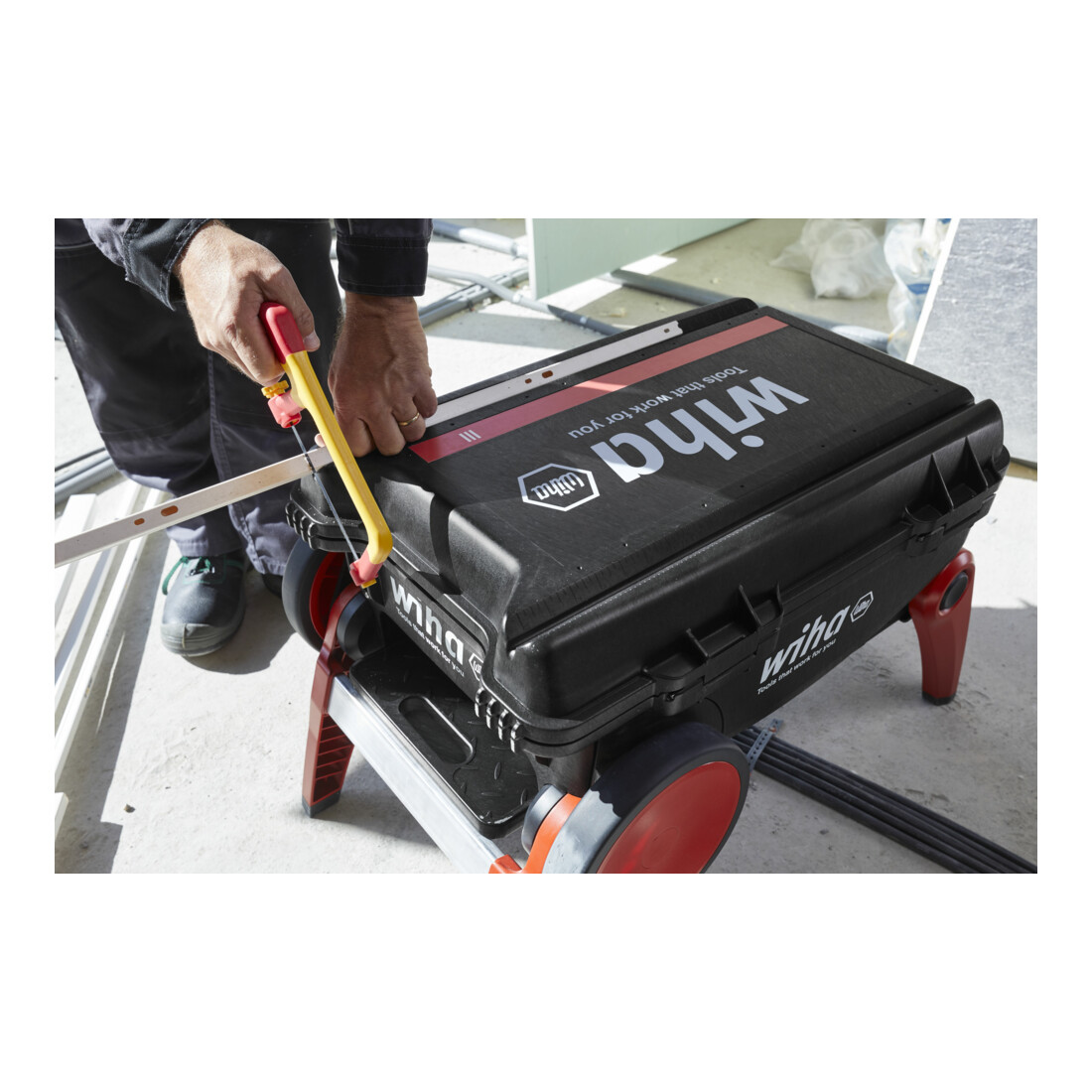 WIHA Assortiment gereedschapskoffers'XXL III electric' 100-delig, Aantal gereedschappen: 100