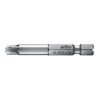 Wiha Bit Professional 70 mm PlusMinus/Pozidriv 1/4" SL/PZ1