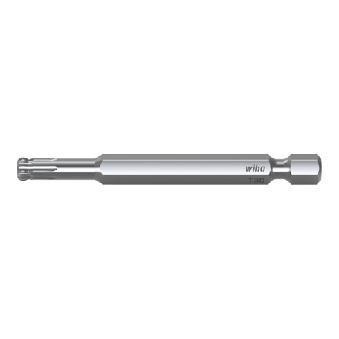 Wiha Bit Professional 70 mm TORX® kogelkop 1/4" T10