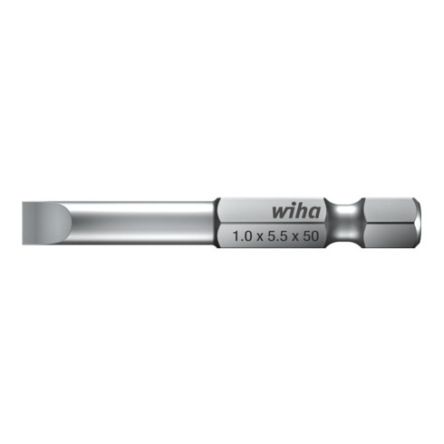 Wiha Bit Professional a intaglio 1/4" 5,5 x 50mm Spessore del tagliente 0,8mm