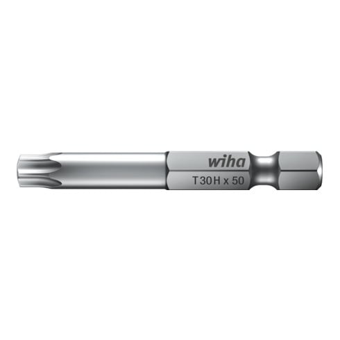 Wiha Bit Professional TX Tamper Resistant (con foro) 1/4" T10H x 90mm