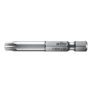 Wiha Bit Professional TX Tamper Resistant (mit Bohrung) 1/4" T10H x 90 mm