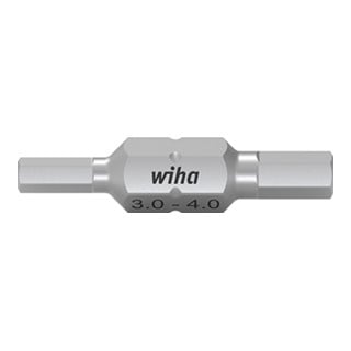 Wiha Bit Set Doppelbit Innensechskant 10-tlg. in Box 4 Zoll
