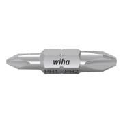 Wiha Bit Set Doppelbit Phillips 10-tlg. in Box PH1, PH2 Bit 30 mm