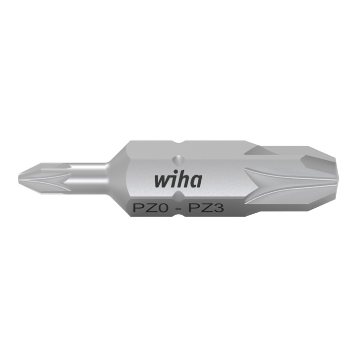 Wiha Bit Set Doppelbit Pozidriv 10-tlg. in Box PZ0, PZ3 Bit 30 mm