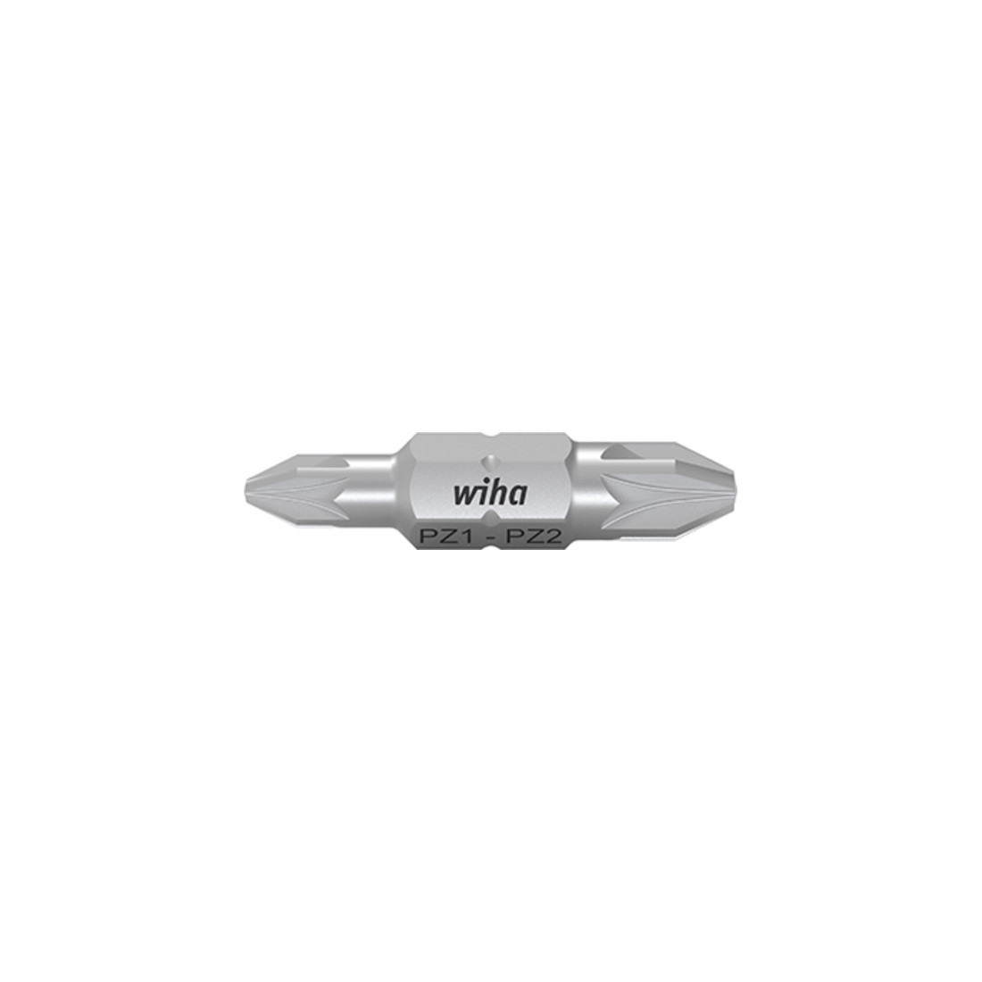 Wiha Bit Set Doppelbit Pozidriv 10-tlg. in Box PZ1, PZ2 Bit 30 mm