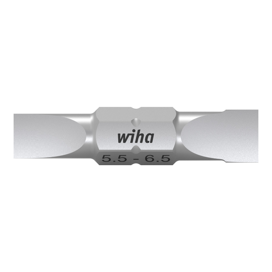 Wiha Bit Set Doppelbit Schlitz 10-tlg. in Box Schlitz 5,5, 6,5 mm Bit 30 mm
