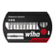 Wiha Bit Set FlipSelector 13 teilig I mit Gürtelclip I Standard 25 mm Kreuz, Pozidriv, TX I magnetischer Bithalter I 1/4 Zoll C6,3 (39060)-1