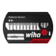 Wiha Bit Set FlipSelector Standard 13-tlg. I 25 mm TORX® Tamper Resistant (mit Bohrung) 1/4" I magnetischer Bithalter I Öffnen per Knopfdruck (39037)-1