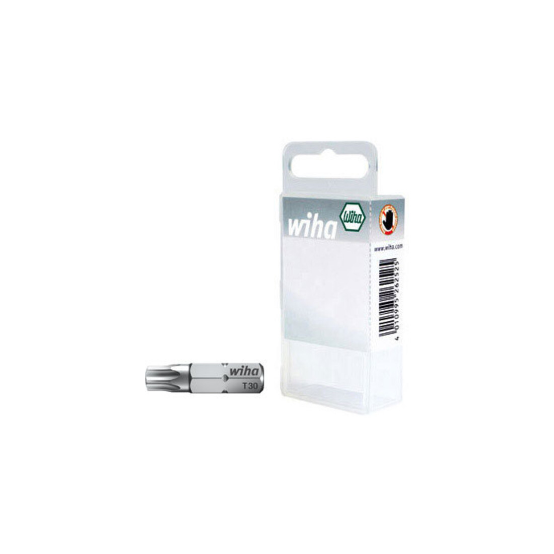 Wiha Bit Set Standard 25 mm TX (T30) 2-tlg. 1/4" in Box