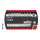 Wiha Bit Set XLSelector Sicherheitsbits Standard 25 mm gemischt 31-tlg. 1/4", Tri-Wing/Spanner/Innensechskant mit Bohrung/Torq-Set/TX mit Loch/Innenvierkant-1